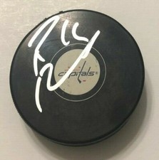 RICHARD PANIK SIGNED WASHINGTON CAPITALS HOCKEY PUCK W/ CASE COA