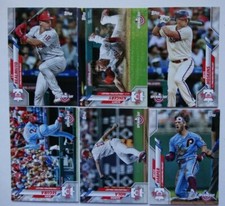 2020 Topps Opening Day Philadelphia Phillies Base Team Set of 6 Baseball Cards