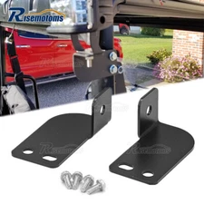 Rear Pillar Roll Cage Bar LED Light Pod Mounting Brackets Fit Polaris Ranger 13+