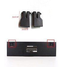 Per tastiera Logitech G19 G19S 2 pezzi nero tastiera gambe supporti parte di riparazione