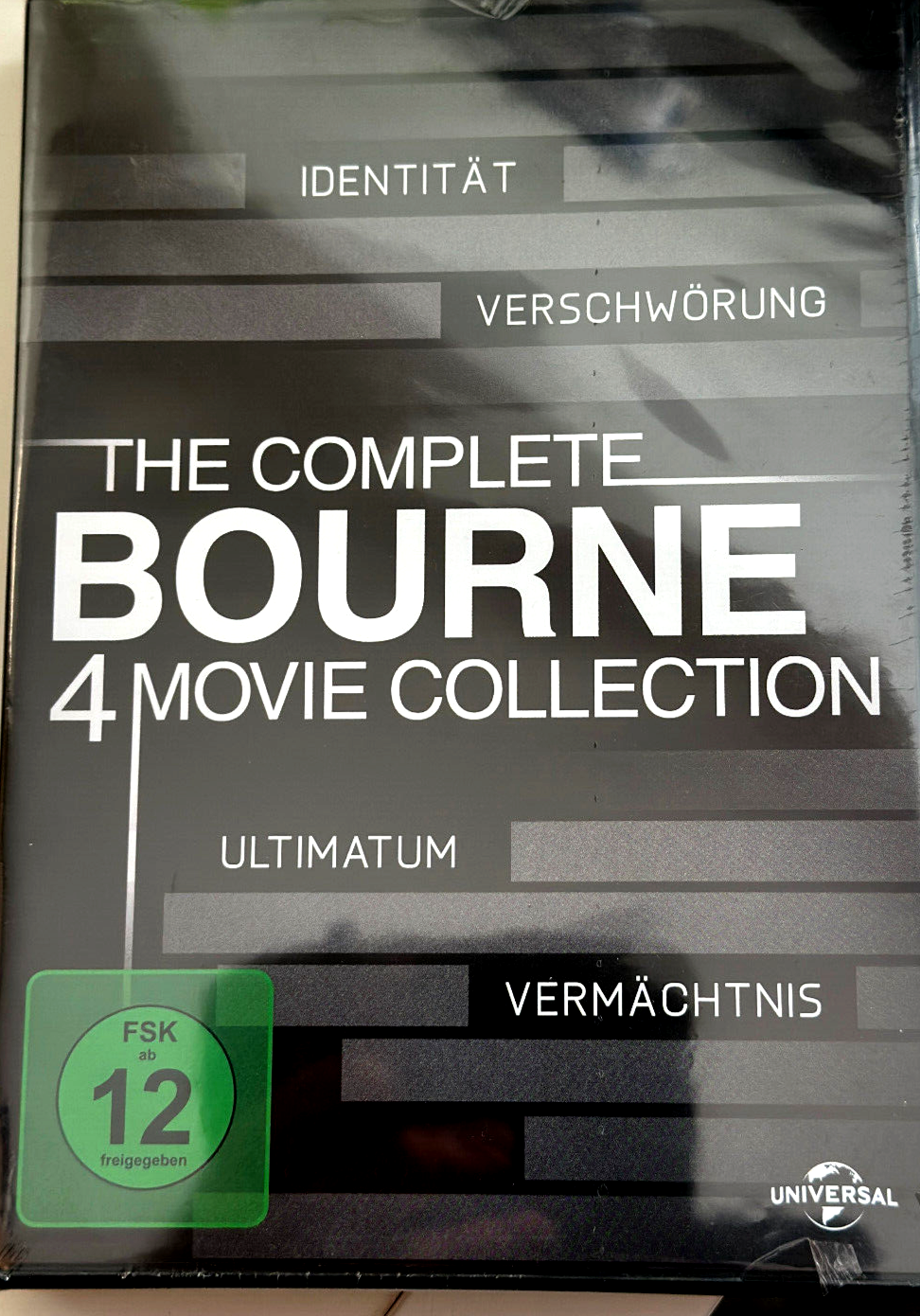 The Complete Bourne 4-Movie Collection 1+2+3+4 # 4-DVD-BOX-NEU - Bild 2