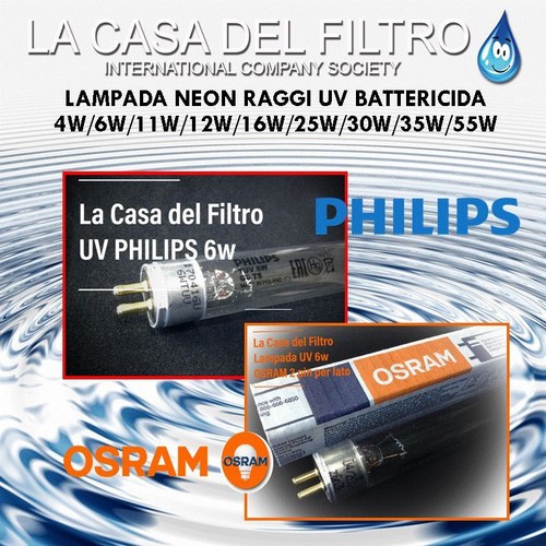 Neon lampada uv germicida ricambio depuratore acqua universali 25watt - Foto 4 di 13
