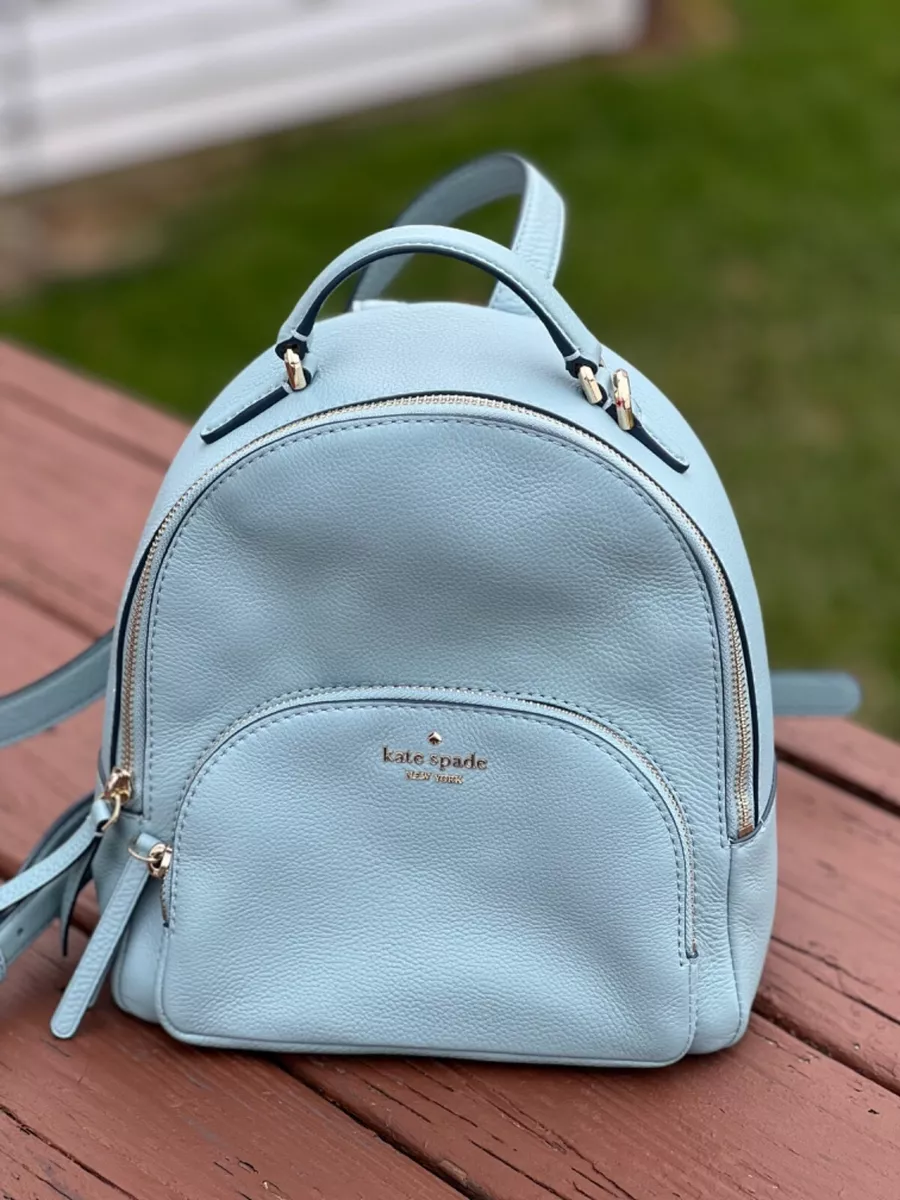 Kate Spade medium backpack purse in spring blue