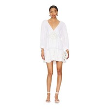 Free People Hudson Cotton Crochet Mini Dress Small (est) New
