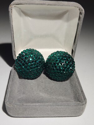 Diane Lauren Vtg 1980s Clip On Earrings