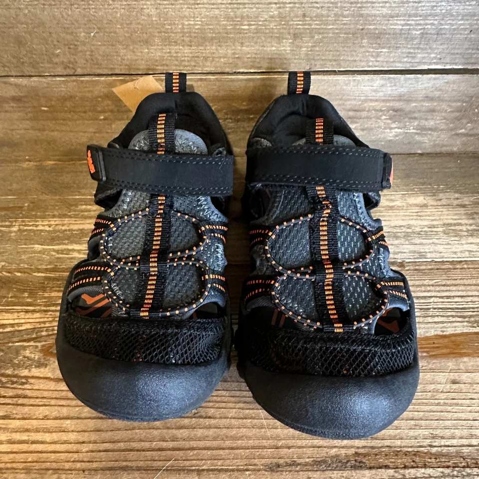 全新 全新带标签 Little Kids Jambu 地图 户外 水上 徒步凉鞋 尺码 11 C — 第 3/4 张图片