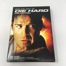 Die Hard Collection 1,2,3 (DVD, 1988) Bruce Willis with Insert - 3 Disc Set
