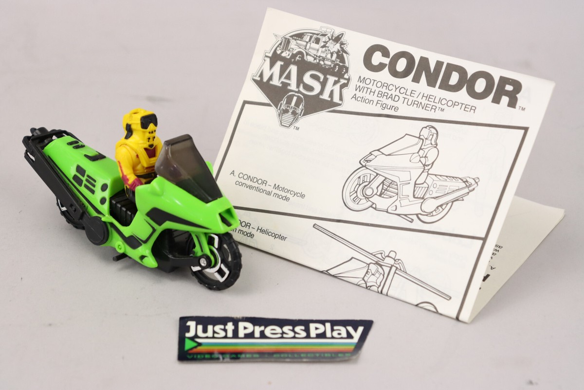 VTG 1985 M.A.S.K. Condor Motorcycle/Helicopter Brad Turner
