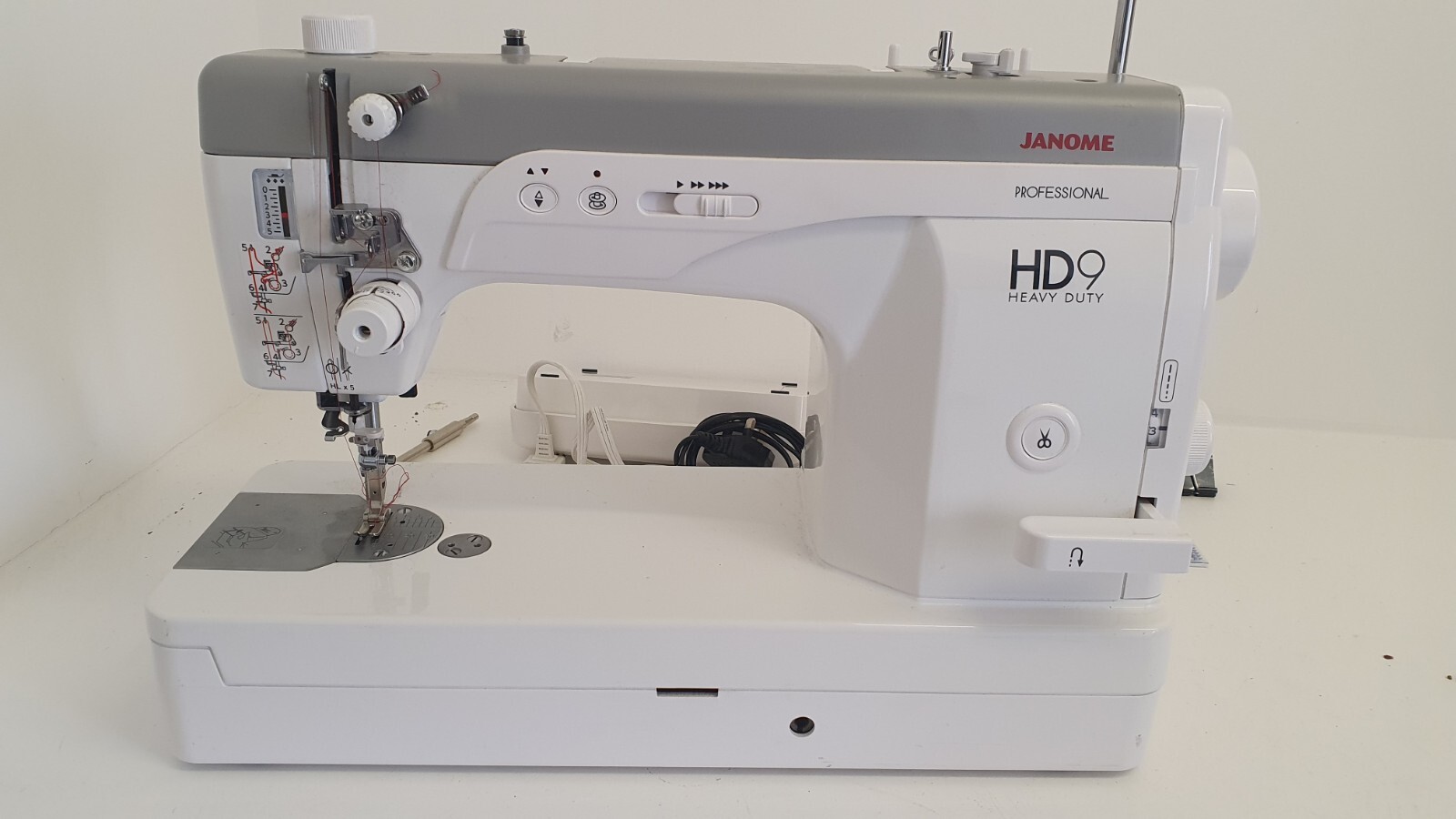 Janome HD9 Professional Heavy Duty/Machine for Sewing Mechanical Pro eBay