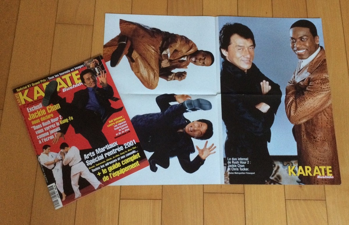 Revue Karate Bushido N°307 De 2002 - Jackie Chan, Le Banner, K1 - Très Bon état
