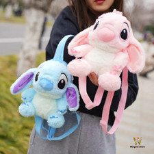 Lilo  Stitch Plush Backpack Kids,Women's Stuffed Plush Doll Bag