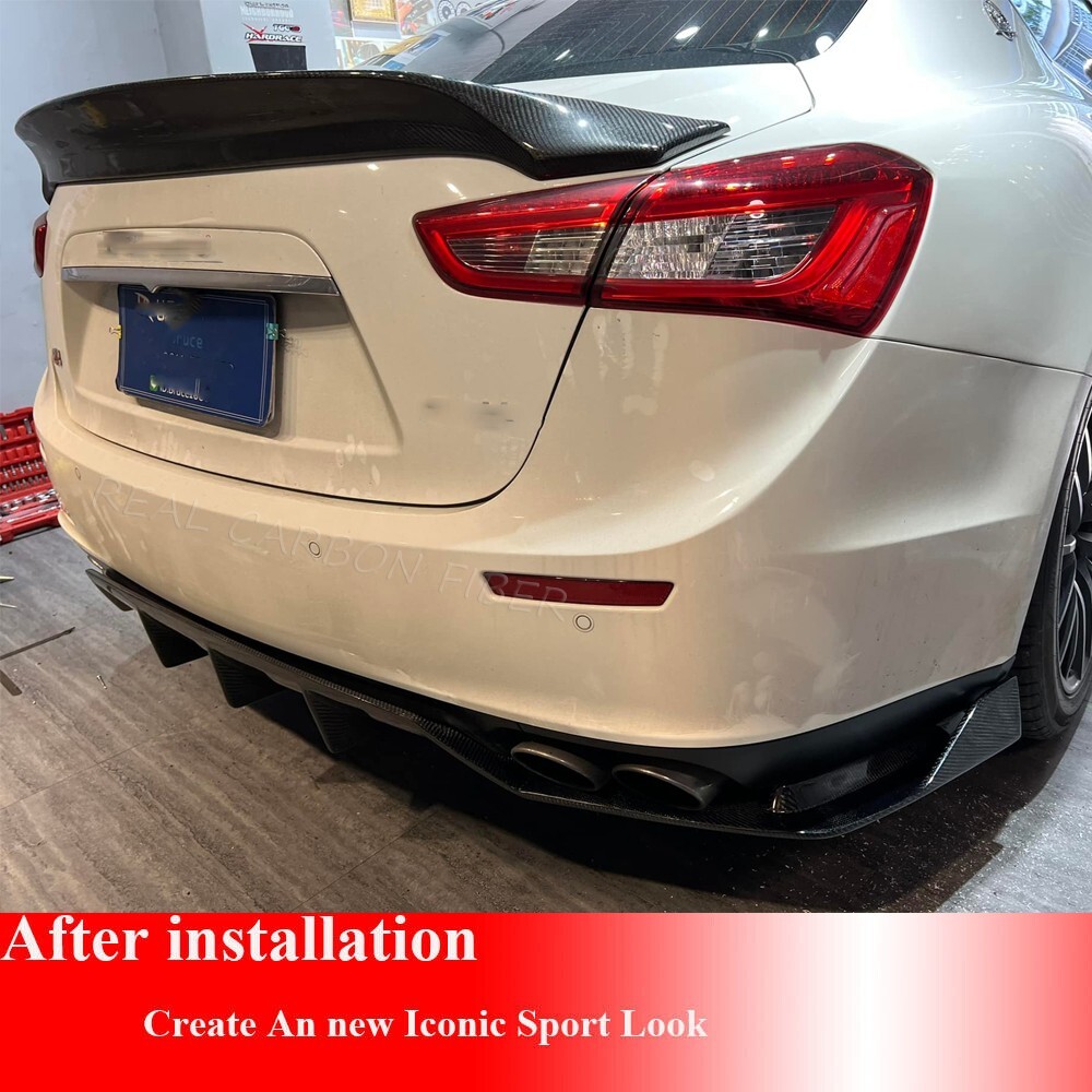 Maserati Ghibli 2014-2016 Rear Rear spoiler