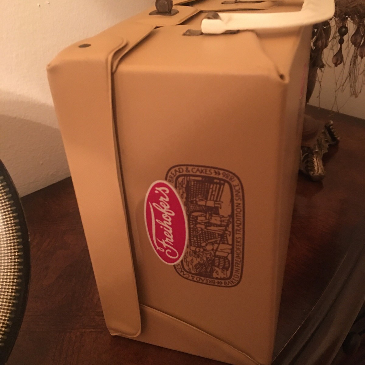 1960s Freihofers Chocolate Chip Cookies Vinyl Lunch Box Vintage