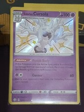 Galarian Cursola SWSH Shining Fates SV050/SV122 Shiny Holo Rare Pokemon Card NM