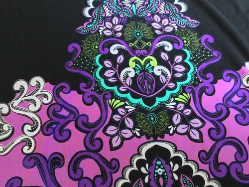 Tiana B New York Multicoloured Sleeveless Graphic Tunic Dress Size 18 - Picture 5 of 7