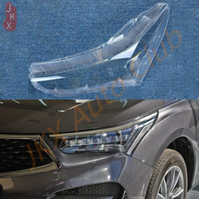 Left Side Headlight Lens Clear Shell+Seal Glue u For Honda Acura RDX 2019-2023
