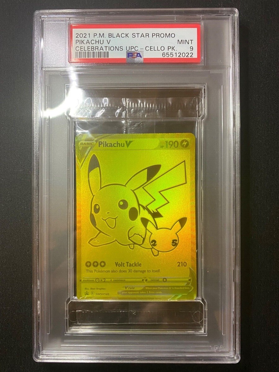 Pokemon Celebrations 25th ANNIVERSARY Pikachu SWSH Promo Sealed