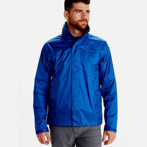 Marmot Men's PreCip Eco Jacket Dark Azure Size/Taille: XL/TG NWT