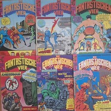 Z1 2 3 Fantastischen Vier 1 - 124 Williams Verlag Marvel Deutschland Comics