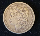1878-1904 $1 MORGAN SILVER DOLLAR - VG-VF CONDITION, RANDOM DATE