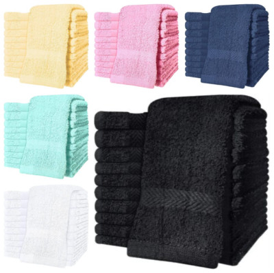 6er Pack Luxus Gesichtstücher superweich 100 % Baumwolle 30x30 cm Qualität 500 GSM