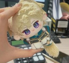 Honkai: Star Rail Aventurine 12cm Plush Doll Stuffed Keychain Pendant Toy Anime