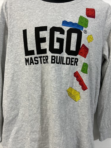 Lego Master Builder Size XXL Long Sleeve Unisex Sleep Set - New - Lightweight - Picture 2 of 11
