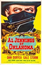 Al Jennings Of Oklahoma Poster Dan Duryea 1951 OLD MOVIE PHOTO