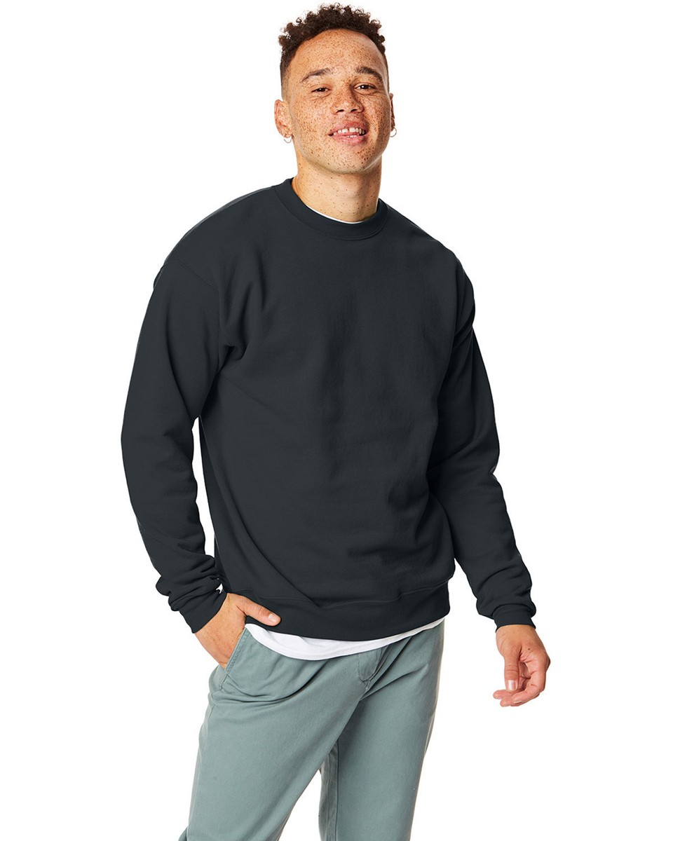 Hanes Unisex Ecosmart Crewneck Sweatshirt - P1607 | eBay