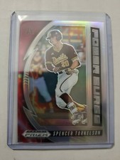 2020 Panini Prizm Draft Picks Spencer Torkelson Power Surge Silver Prizm 