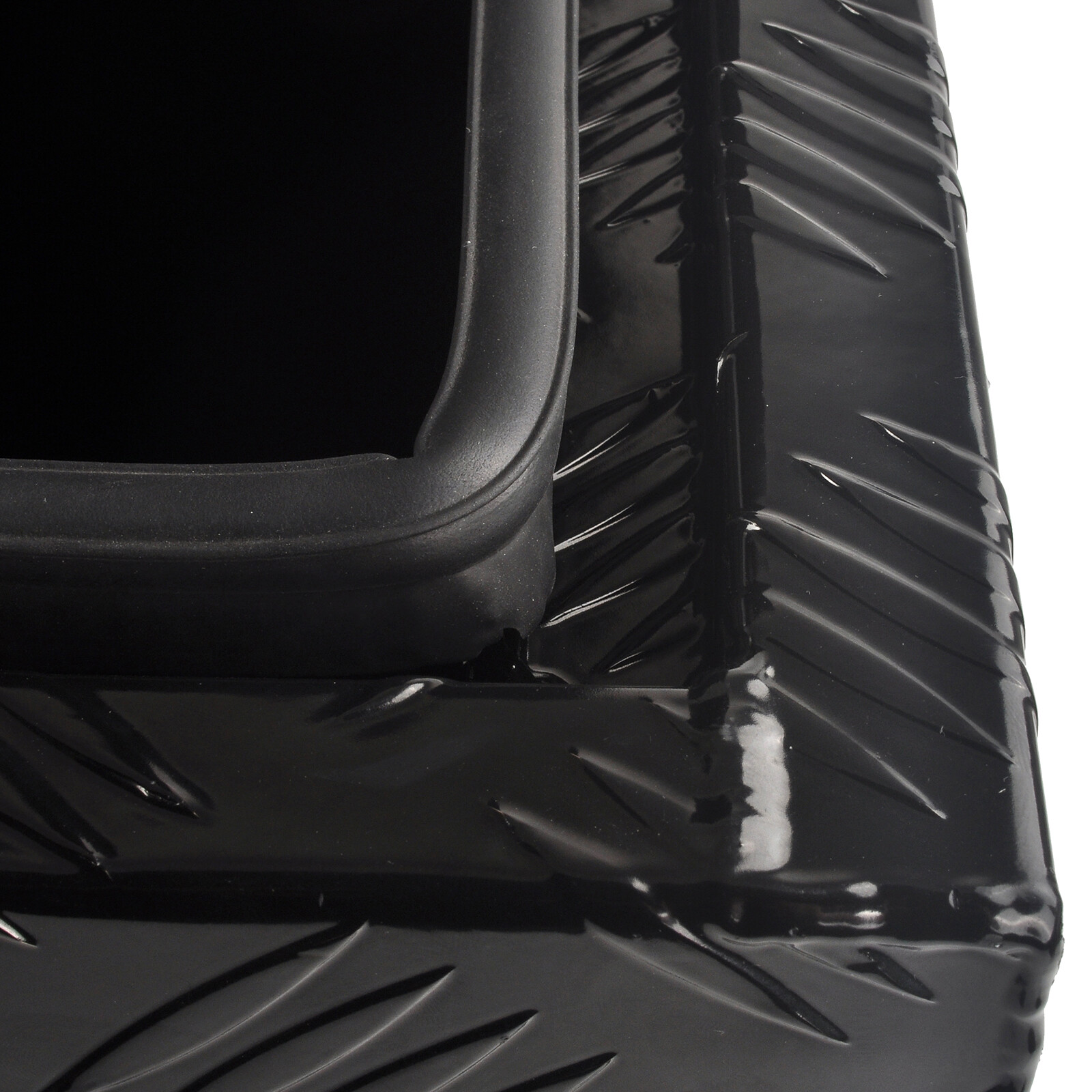 30x18x18 Inch Aluminum Truck Bed Box Trailer Tongue Tool Box Pickup Storage