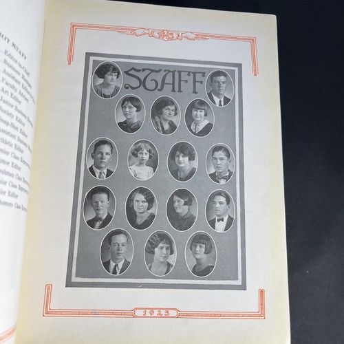 Vintage 1925 Polytechnic High School Jahrbuch jährlich Fort Worth Texas Der Papagei - Bild 10 von 13