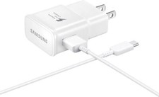 Genuine Samsung - Fast Charge Wall Charger - White EP-TA315CWEGUS