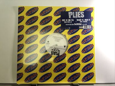 NEW SEALED Plies Put It On Ya 0-517671 Single 12in Vinyl Record Album