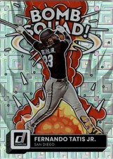 2022 Donruss Bomb Squad Vector #5 Fernando Tatis Jr. - NM-MT