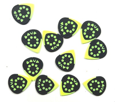 Dava Guitar Picks Jazz Nylon Multi-gauge Design 12 Picks