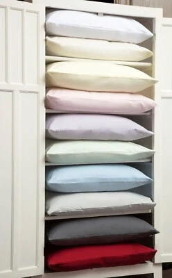 Belledorm Brushed Cotton Flanelette Deep Fitted Sheet 38cm All Sizes & Colours