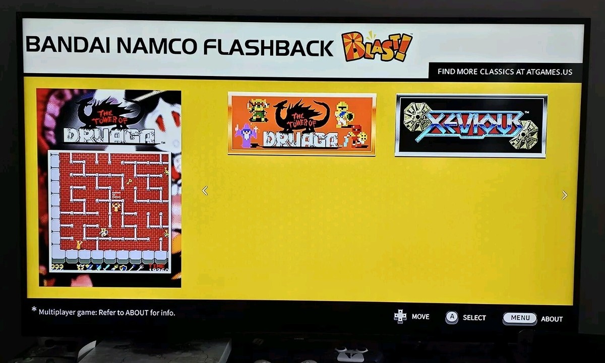 BANDAI NAMCO FLASHBACK HDMI ゲーム機 Amazon.com: Bandai Namco Flashback Blast! comes with an HDMI