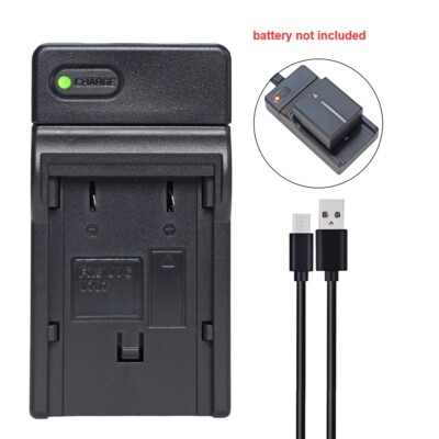 Battery charger for JVC BN-VF707U BN-VF707US GZ-D270 LY34647-002B GR-D290 D290AC