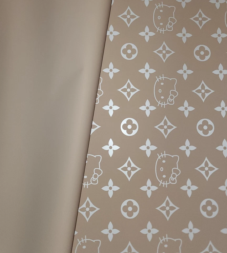 Papel Coreano/Double Sided Color Flower Wrapping Paper Waterproof Hello Kitty - Image 4 of 4