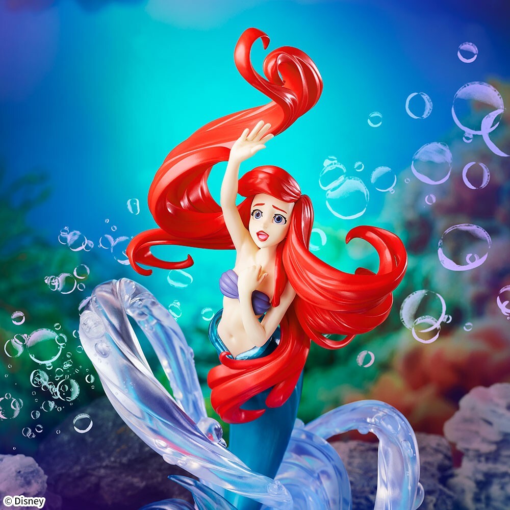 The Little Mermaid Princess Ariel Figure Dizney Luminasta SEGA