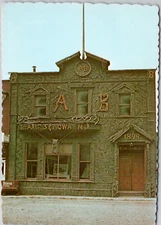 Alaska AK Skagway Arctic Brotherhood Building Historic Street  Vintage Postcard