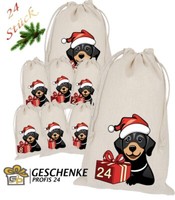Hunde Adventskalender Hund Weihnachtskalender Zum BefüLlen 24 StoffsäCkchen
