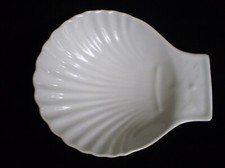Porcelain Clamshell Spoon Rest Spoon Holder