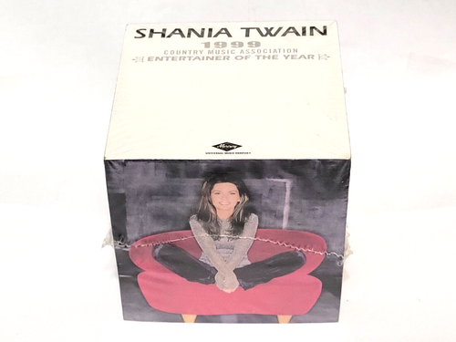 Shania Twain - 1999 Entertainer of the Year RARE promo notepad (SEALED) - 第 1/7 張圖片