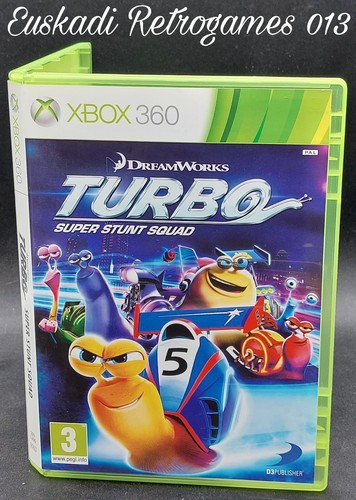 Turbo : Super Stunt Squad - XBOX 360 - Completo - PAL España