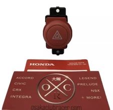 New GENUINE OEM Honda DC5 Integra 02-06 Acura RSX JDM Hazard Button Switch Red
