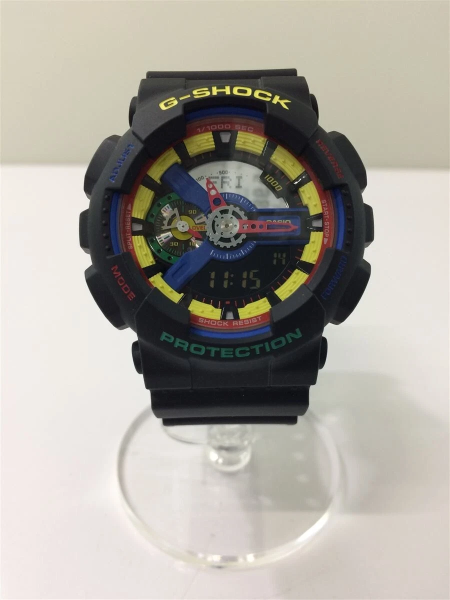 CASIO G-SHOCK GA-110DR DEE & RICKY Black Mens Watch Used 221025154