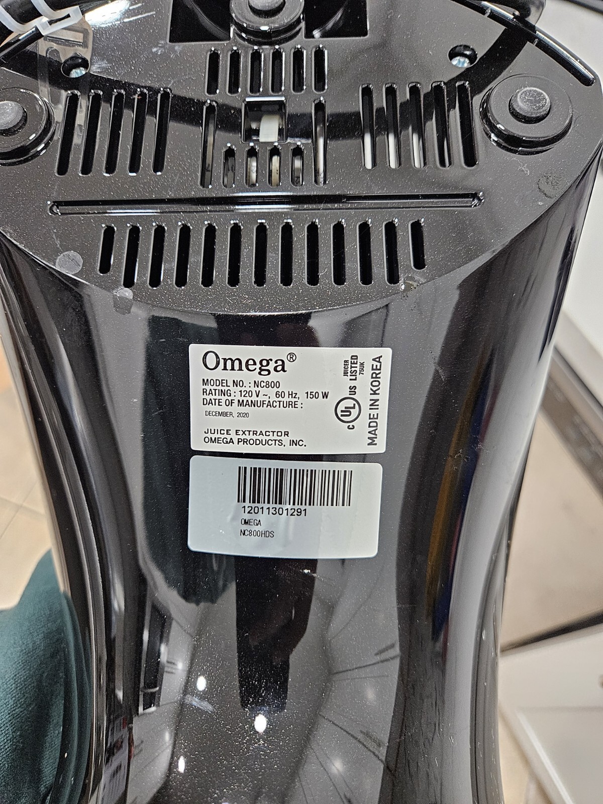 Omega NC800HDS Cold Press Juicer Machine, DualStage Slow Masticating