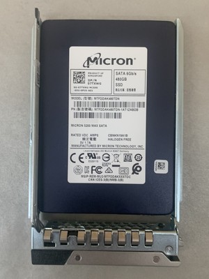 Micron MTFDDAK480TDN 5200 Max SATA 2.5'' 480GB Internal SSD (Dell P/N: 07TXWG)